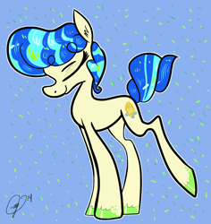 Size: 1280x1354 | Tagged: safe, artist:martcreates, sapphire shores, pony, mane, solo