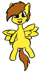 Size: 296x534 | Tagged: safe, oc, oc only, pegasus, pony, simple background, solo, transparent background