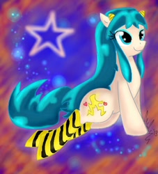 Size: 500x550 | Tagged: safe, artist:jashinsangel, lum invader, ponified, solo, urusei yatsura