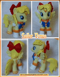 Size: 3400x4400 | Tagged: safe, artist:heylookasign, aino minako, brushable, custom, sailor moon, sailor venus, toy