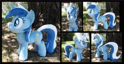 Size: 3405x1754 | Tagged: safe, artist:peruserofpieces, minuette, irl, photo, plushie, solo