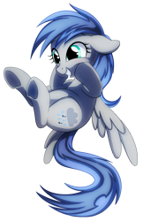 Size: 754x1166 | Tagged: safe, artist:pepooni, oc, oc only, oc:silver rains, solo, underhoof