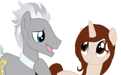 Size: 1024x633 | Tagged: safe, artist:alektorotelumphobia, doctor whooves, oc, earth pony, pony, unicorn, clara oswin oswald, compassion, courage, doctor who, honour, integrity, kindness, loyalty, optimism, ponified, twelfth doctor