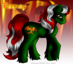 Size: 700x616 | Tagged: safe, artist:flyingpony, oc, oc only, oc:tierney, pony, solo, unshorn fetlocks