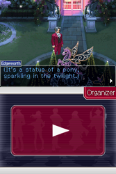 Size: 256x384 | Tagged: safe, screencap, alicorn, pony, ace attorney, ace attorney investigations, miles edgeworth, reference, statue