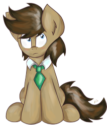 Size: 1018x1197 | Tagged: safe, artist:kristysk, doctor whooves, blushing, sitting, solo