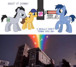 Size: 773x684 | Tagged: artist needed, safe, 4chan, artifact, comic, ghostbusters, ponified