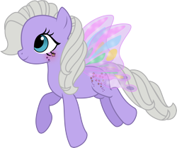 Size: 3588x3000 | Tagged: safe, artist:theshadowstone, forget me not, flutter pony, g1, simple background, solo, transparent background, vector