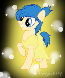 Size: 769x914 | Tagged: safe, artist:twijackshy, inside out, joy (inside out), pixar, ponified