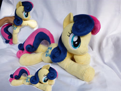 Size: 4608x3456 | Tagged: safe, artist:epicrainbowcrafts, bon bon, sweetie drops, beanie (plushie), irl, photo, plushie, solo