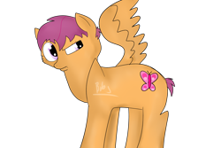 Size: 3000x2000 | Tagged: safe, artist:the_shave, derpibooru import, scootaloo, older, solo