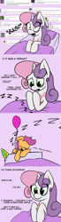 Size: 1280x4612 | Tagged: safe, artist:xenithion, sweetie belle, ask, blood mage sweetie belle, tumblr