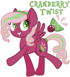 Size: 898x982 | Tagged: safe, artist:matteglaze, oc, oc only, oc:cranberry twist, pegasus, pony, adoptable, cutie mark, looking back, simple background, solo, transparent background