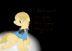 Size: 1053x745 | Tagged: safe, artist:chocolatehelicopter1, derpibooru import, pewdiepie, ponified, solo