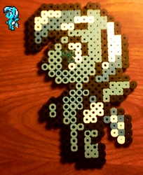 Size: 1024x1257 | Tagged: safe, oc, oc only, oc:frosty winds, fallout equestria, fallout equestria: memories, bead sprite, beads