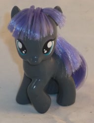 Size: 1281x1673 | Tagged: safe, artist:gryphyn-bloodheart, maud pie, blank flank, brushable, custom, filly, irl, photo, solo, toy