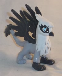 Size: 1241x1529 | Tagged: safe, artist:gryphyn-bloodheart, natalya, griffon, rainbow falls, blind bag, custom, griffon team, toy