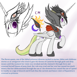 Size: 1600x1600 | Tagged: safe, artist:lemon, oc, oc only, alicorn, pony, alicorn oc, armor, queen