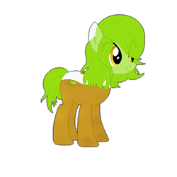 Size: 500x500 | Tagged: safe, artist:p0ne-ad0pts, oc, oc only, original species, adoptable, drink, drink pony, green tea, solo