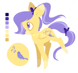 Size: 556x522 | Tagged: safe, artist:lilybun, oc, oc only, pegasus, pony, adoptable, solo