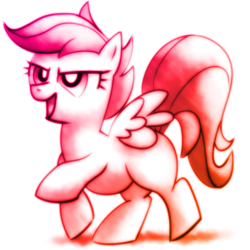 Size: 512x512 | Tagged: safe, artist:remyroez, scootaloo, pegasus, pony, female, filly, simple background, solo, white background