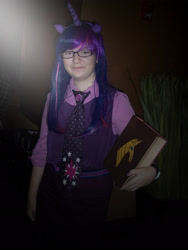 Size: 1536x2048 | Tagged: safe, artist:the-light-source, twilight sparkle, human, cosplay, irl, irl human, photo