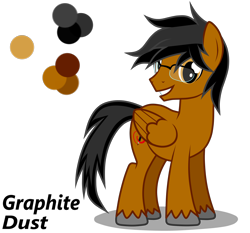 Size: 4300x4000 | Tagged: safe, artist:junkiesnewb, oc, oc only, oc:graphite dust, pegasus, pony, glasses, male, reference sheet, stallion