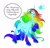 Size: 540x522 | Tagged: safe, pony, ponytaur, taur, simple background, white background