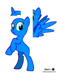 Size: 5075x6400 | Tagged: safe, artist:mlpblueray, oc, oc only, absurd resolution, base, simple background, solo, transparent background, vector