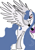 Size: 743x1075 | Tagged: safe, derpibooru import, alicorn, pony, moon, ms paint