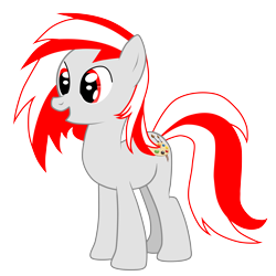 Size: 5808x5808 | Tagged: safe, artist:shadownewdash, oc, oc only, oc:shadow dash, earth pony, pony, absurd resolution, smiling, solo