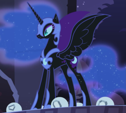 Size: 893x807 | Tagged: safe, derpibooru import, screencap, nightmare moon, friendship is magic, solo