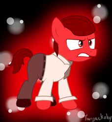 Size: 1024x1121 | Tagged: safe, artist:twijackshy, anger (inside out), inside out, pixar, ponified