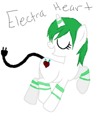 Size: 427x488 | Tagged: safe, artist:headphonemc, derpibooru import, oc, oc only, oc:electra heart