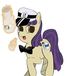 Size: 750x810 | Tagged: safe, artist:flutteriot, oc, oc:milky way, pony, amethyst skim, background pony, female, mare, milk, solo