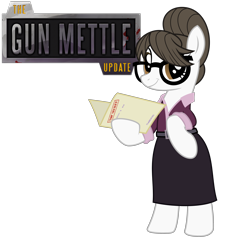 Size: 2756x3000 | Tagged: safe, artist:avastindy, writing desk, pony, bipedal, solo, team fortress 2