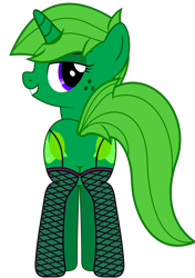 Size: 3574x5063 | Tagged: safe, artist:limedreaming, oc, oc only, oc:lime dream, pony, unicorn, bedroom eyes, dream, featureless crotch, plot, sultry pose