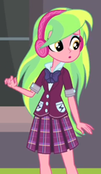 Size: 314x540 | Tagged: safe, screencap, lemon zest, equestria girls, friendship games, cropped