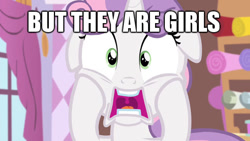 Size: 640x360 | Tagged: safe, sweetie belle, for whom the sweetie belle toils, image macro, meme, screamie belle