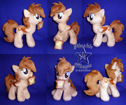 Size: 1024x851 | Tagged: safe, artist:sunflowertiger, oc, oc only, oc:cinnamon toast, commission, cute, female, irl, photo, plushie, solo