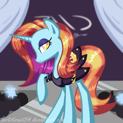 Size: 1000x1000 | Tagged: safe, artist:lortstreet54, derpibooru import, sassy saddles, canterlot boutique, solo