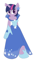 Size: 912x1536 | Tagged: safe, artist:pauline-lynxion, twilight sparkle, anthro, unguligrade anthro, clothes, dress, gala dress, simple background, sonic the hedgehog (series), sonicified, style emulation, transparent background