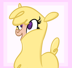 Size: 933x880 | Tagged: safe, artist:flaminbunny, paprika paca, alpaca, them's fightin' herds, community related, solo