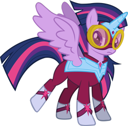 Size: 6012x5931 | Tagged: safe, artist:sugar-loop, masked matter-horn, twilight sparkle, twilight sparkle (alicorn), alicorn, pony, power ponies (episode), absurd resolution, female, mare, power ponies, solo