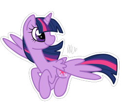 Size: 542x486 | Tagged: safe, artist:flutternutpie, twilight sparkle, twilight sparkle (alicorn), alicorn, pony, female, mare, simple background, solo, transparent background