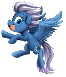 Size: 1450x1700 | Tagged: safe, artist:meotashie, night glider, the cutie map, backwards cutie mark, flying, simple background, solo, transparent background