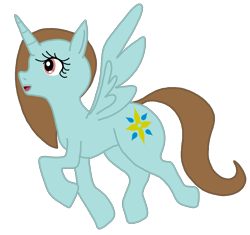 Size: 1536x1445 | Tagged: safe, artist:poe-nee-luvr, oc, oc only, oc:floral skies, alicorn, pony, solo