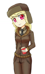 Size: 763x1265 | Tagged: safe, artist:jumboz95, march gustysnows, human, princess spike (episode), coffee, humanized