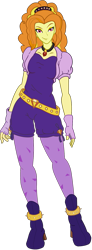 Size: 541x1476 | Tagged: safe, artist:axixion, adagio dazzle, equestria girls, simple background, smirk, solo, transparent background
