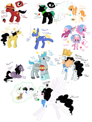 Size: 1500x2000 | Tagged: safe, artist:nire-chan, brook, cutty flam, dragonified, franky, hat, monkey d luffy, nami, nico robin, one piece, ponified, roronoa zoro, skeleton, straw hat, tony tony chopper, usopp, vinsmoke sanji